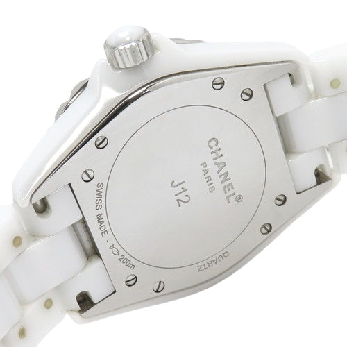 J12 H2125 Ceramic Quartz Diamond Index White White