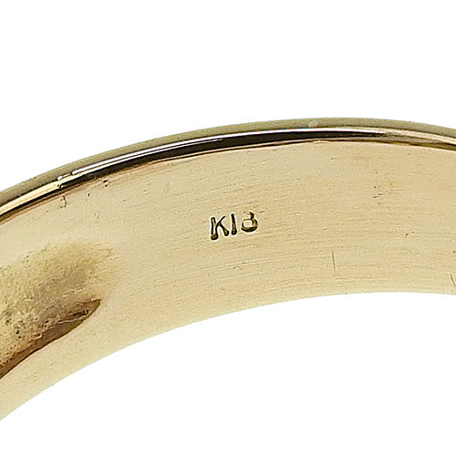 ハーフ パヴェダイヤモンド リング D1.0 K18 ピンクゴールド PG