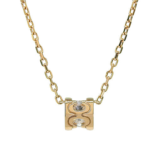 C de Cartier Diamond Necklace D0.2K 18K Pink Gold PG