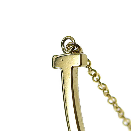 スマイル ペンダント スモール ダイヤモンド K18 イエローゴールド YG