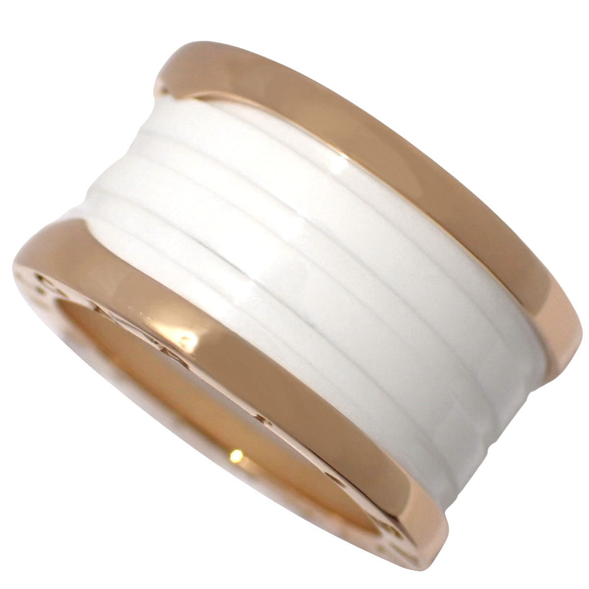 B.zero1 Ring K18 Pink Gold PG Ceramic
