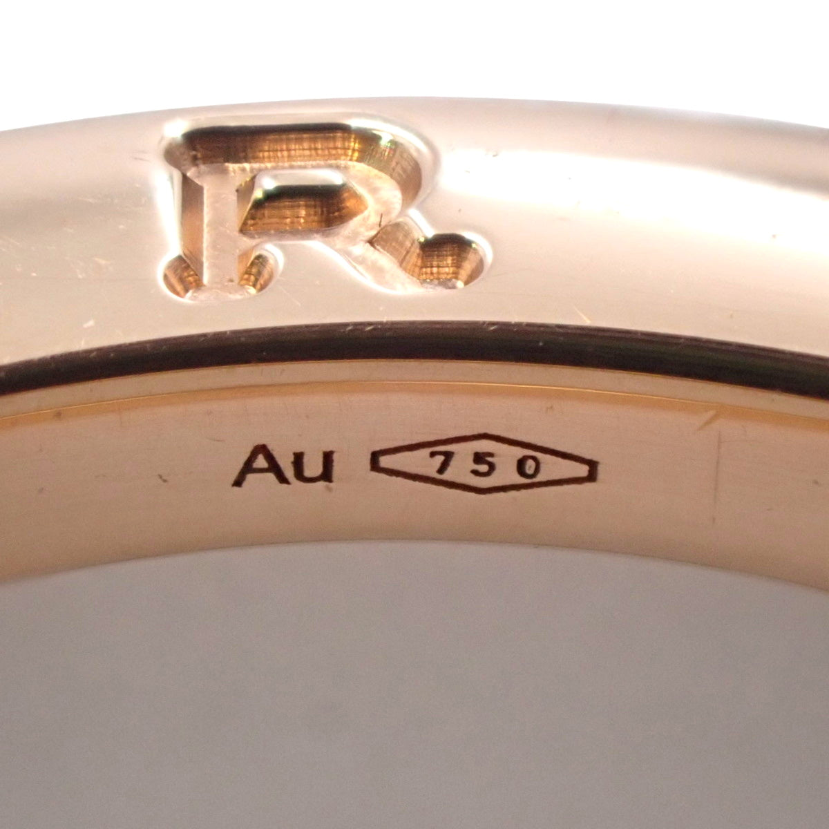 B.zero1 Ring K18 Pink Gold PG Ceramic