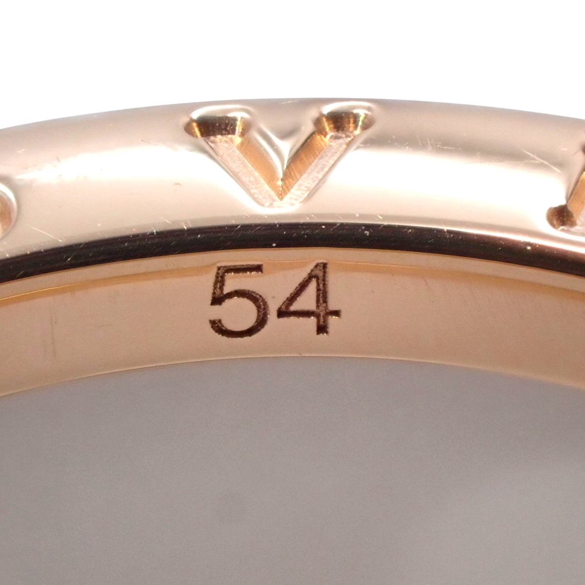 ビー・ゼロワン リング K18 ピンクゴールド PG セラミック