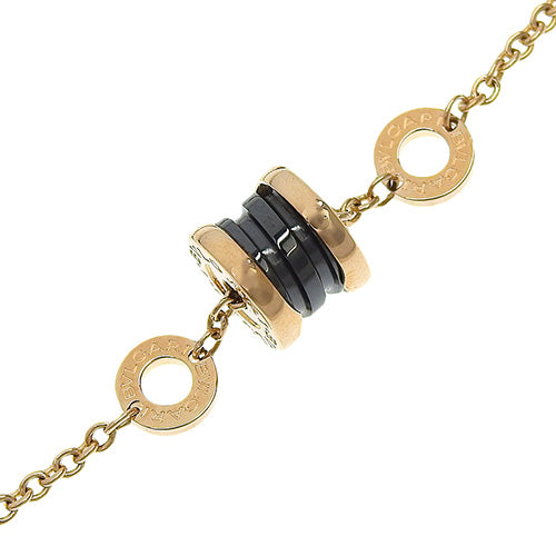 B.zero1 18K 玫瑰金、PG 和陶瓷手链