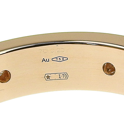 18K 玫瑰金和 PG 镶嵌钻石的罗马冰糕戒指