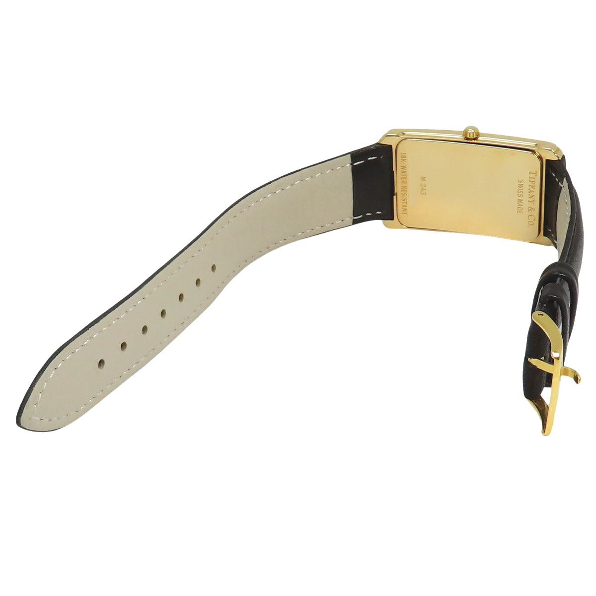 长方形 YG/皮革石英白