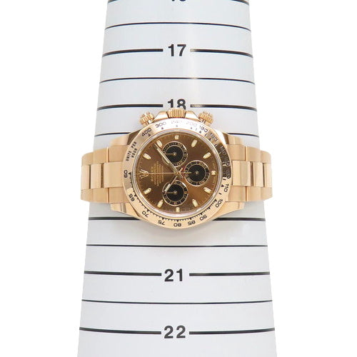 Daytona 116505 Daytona PG 随机编号 巧克力色/黑色 自动男士腕表