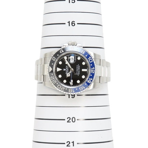 116710BLNR GMT-マスター2 ステンレススチール SS ランダム番 自動巻き ブラック