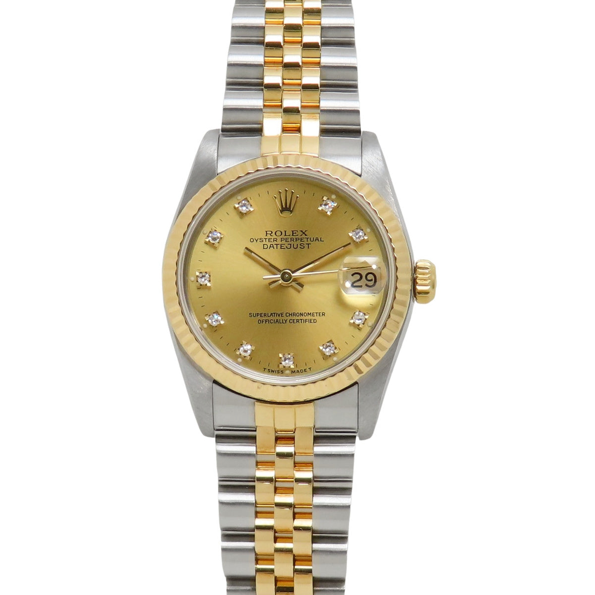 Datejust 68273G YG/SS R-number 自动上链金表 10PD