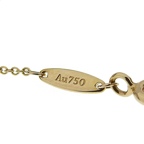 By the Yard Single Diamond Pendant D0.21 K18 Pink Gold PG