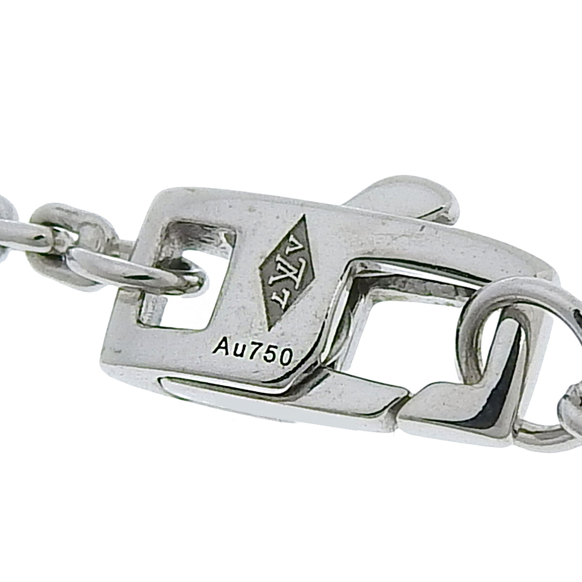 Idylle Blossom LV Diamond Bracelet in 18K White Gold and WG (1PD)