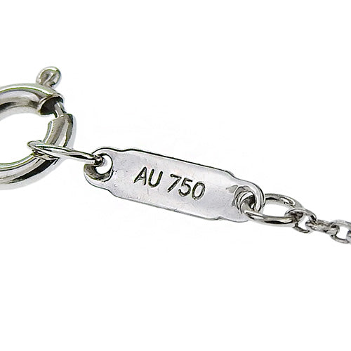 メトロハート ネックレス ダイヤモンド K18 ホワイトゴールド WG