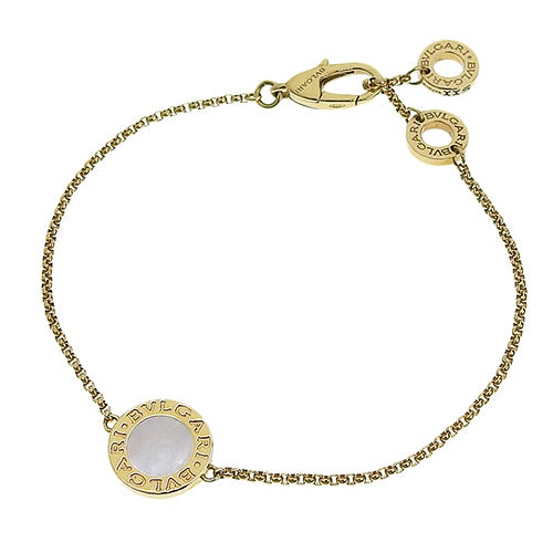 Bvlgari Bvlgari Bracelet XXS Mother of Pearl 18K Yellow Gold YG