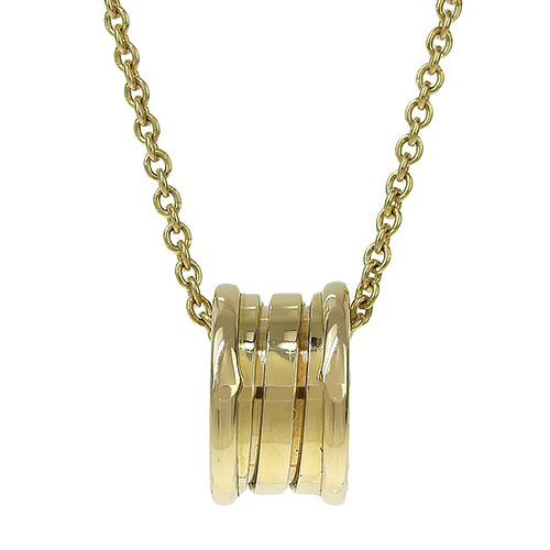 ビー・ゼロワン ネックレス K18 イエローゴールド YG