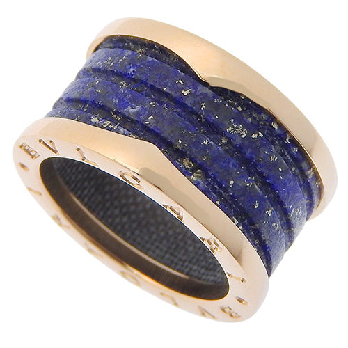 B.zero1 Ring, 18K Pink Gold, PG, Lapis Lazuli