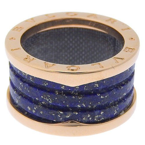 B.zero1 戒指,18K 玫瑰金,PG,青金石