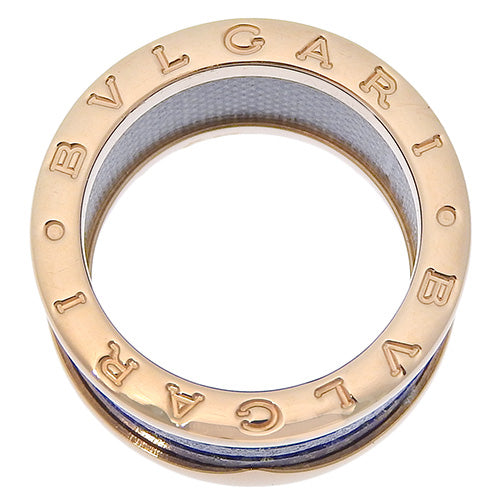 B.zero1 戒指,18K 玫瑰金,PG,青金石