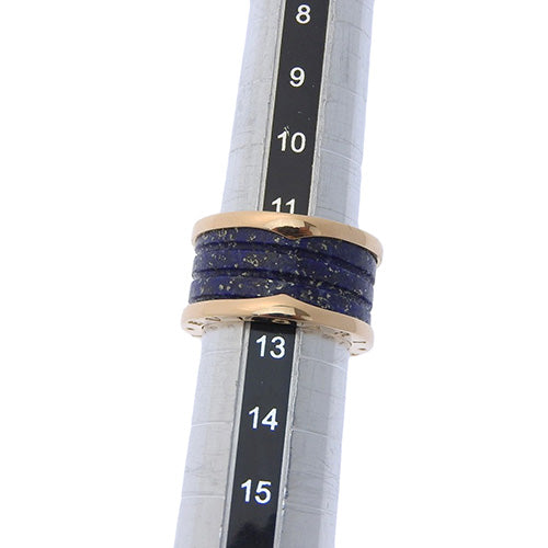 B.zero1 戒指,18K 玫瑰金,PG,青金石