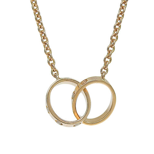 ラブコレクション LOVE ネックレス B7212300 K18 ピンクゴールド PG アクセサリー ジュエリー ベビーラブネックレス