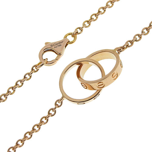 ラブコレクション LOVE ネックレス B7212300 K18 ピンクゴールド PG アクセサリー ジュエリー ベビーラブネックレス