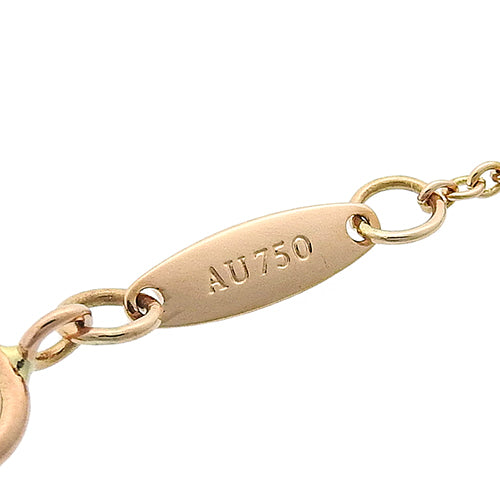 By the Yard Single Diamond Pendant in 18K Pink Gold