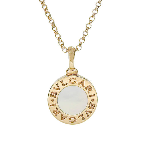 BVLGARI BVLGARI Necklace in White Mother-of-Pearl and 18K Pink Gold