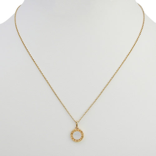BVLGARI BVLGARI 白色珍珠母贝和18K玫瑰金项链