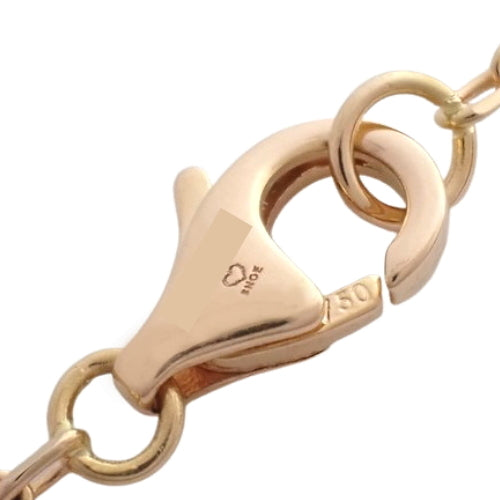 Trinity 项链 粉红蓝宝石 K18 粉红金 PG