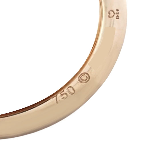 トリニティ ネックレス ピンクサファイア K18 ピンクゴールド PG