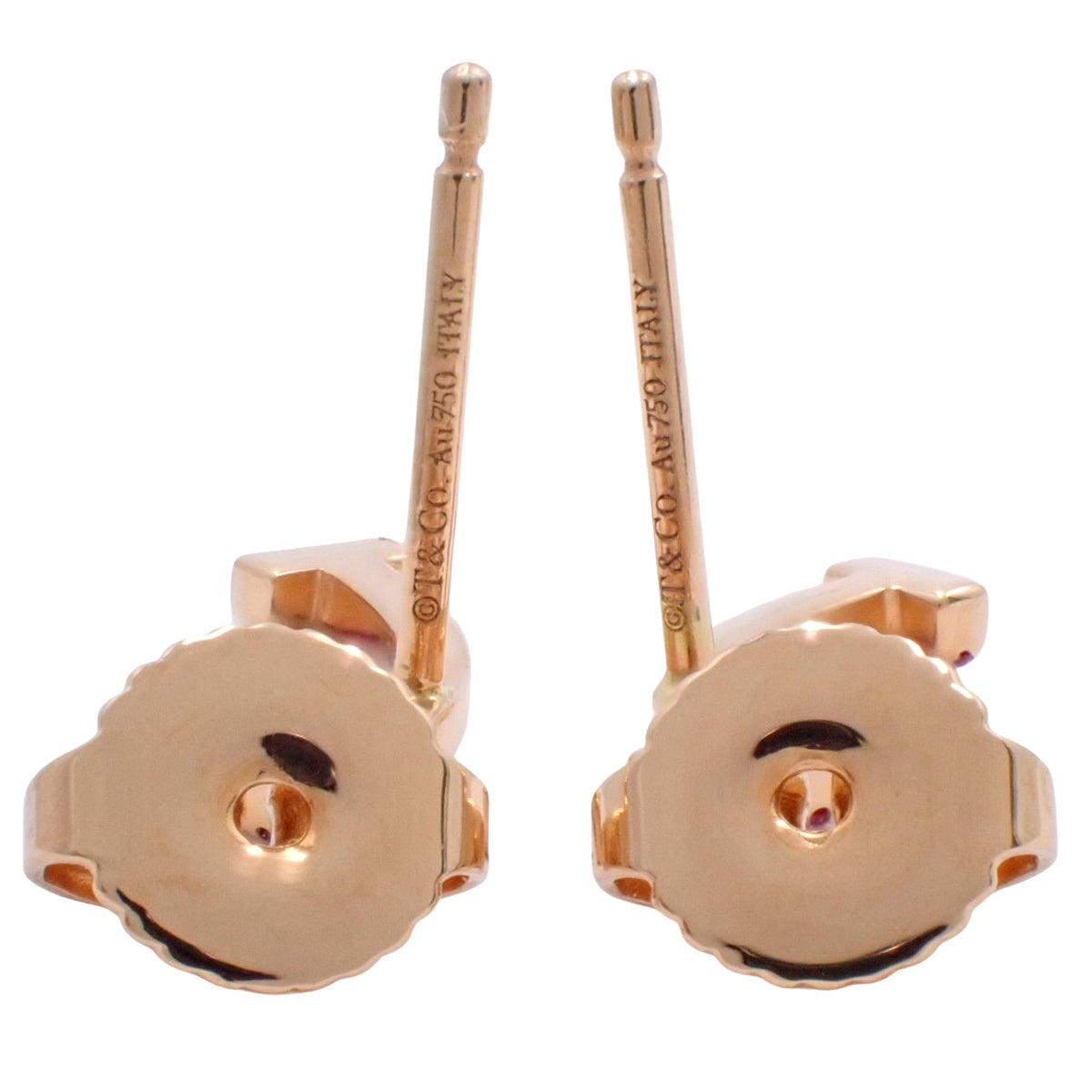 Smile Earrings Pink Sapphire K18 Pink Gold PG