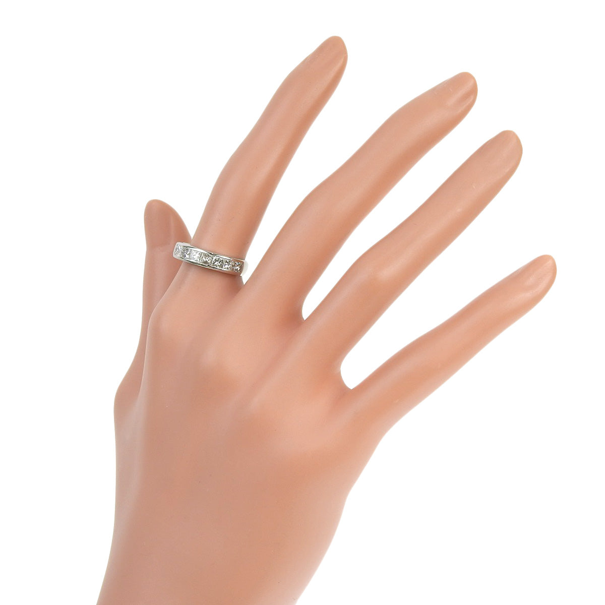 Diamond Ring D1.01 Pt900 Platinum