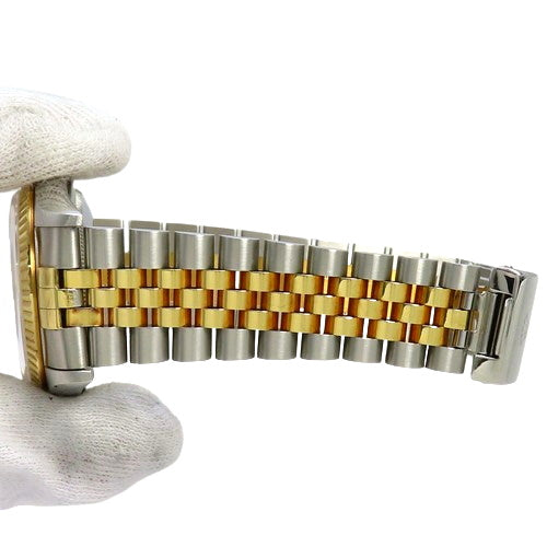 【附保修卡】16233G 日志型 36 SS×YG S号 自动上链 金色