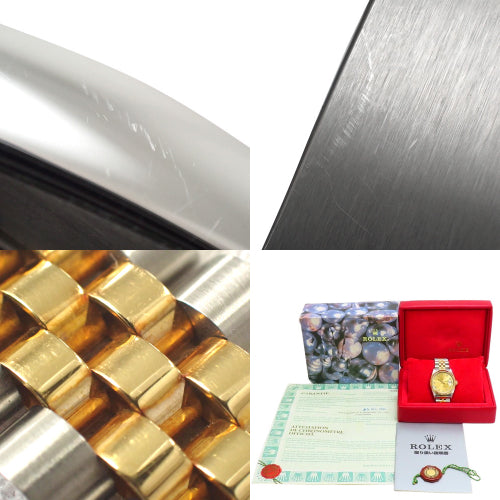 【附保修卡】16233G 日志型 36 SS×YG S号 自动上链 金色