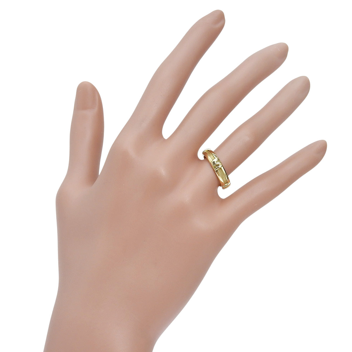 18K 黄金 Atlas 戒指