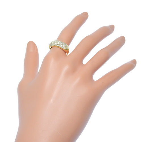Diamond Ring D1.00 K18 Yellow Gold YG Pavé