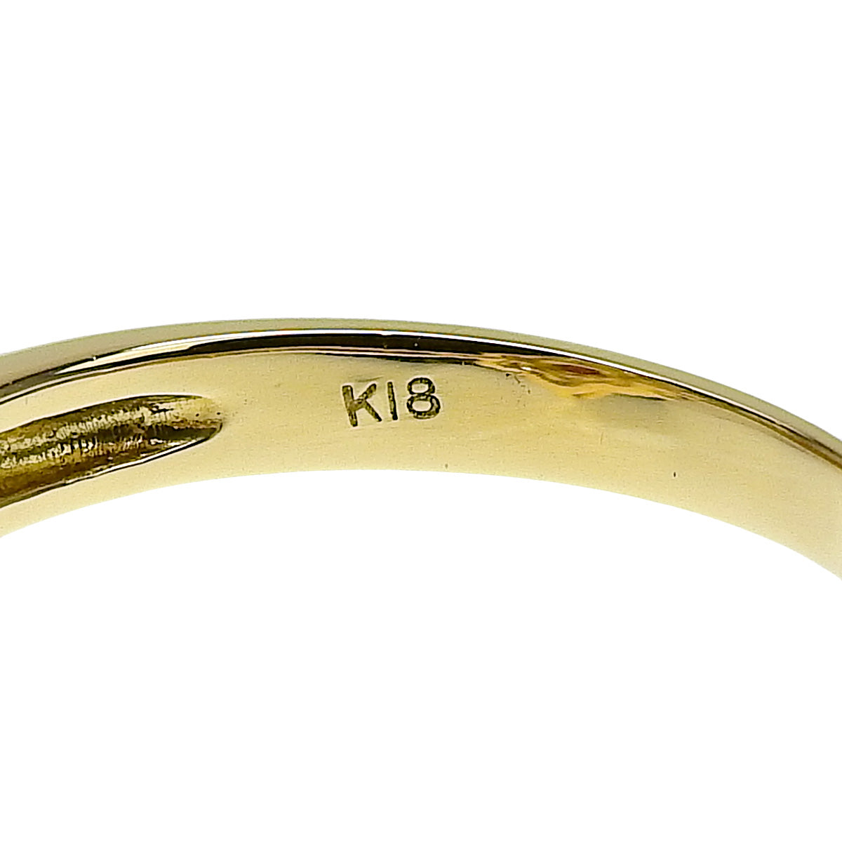 18K 黄金红宝石和钻石花朵戒指 R0.17/D0.76