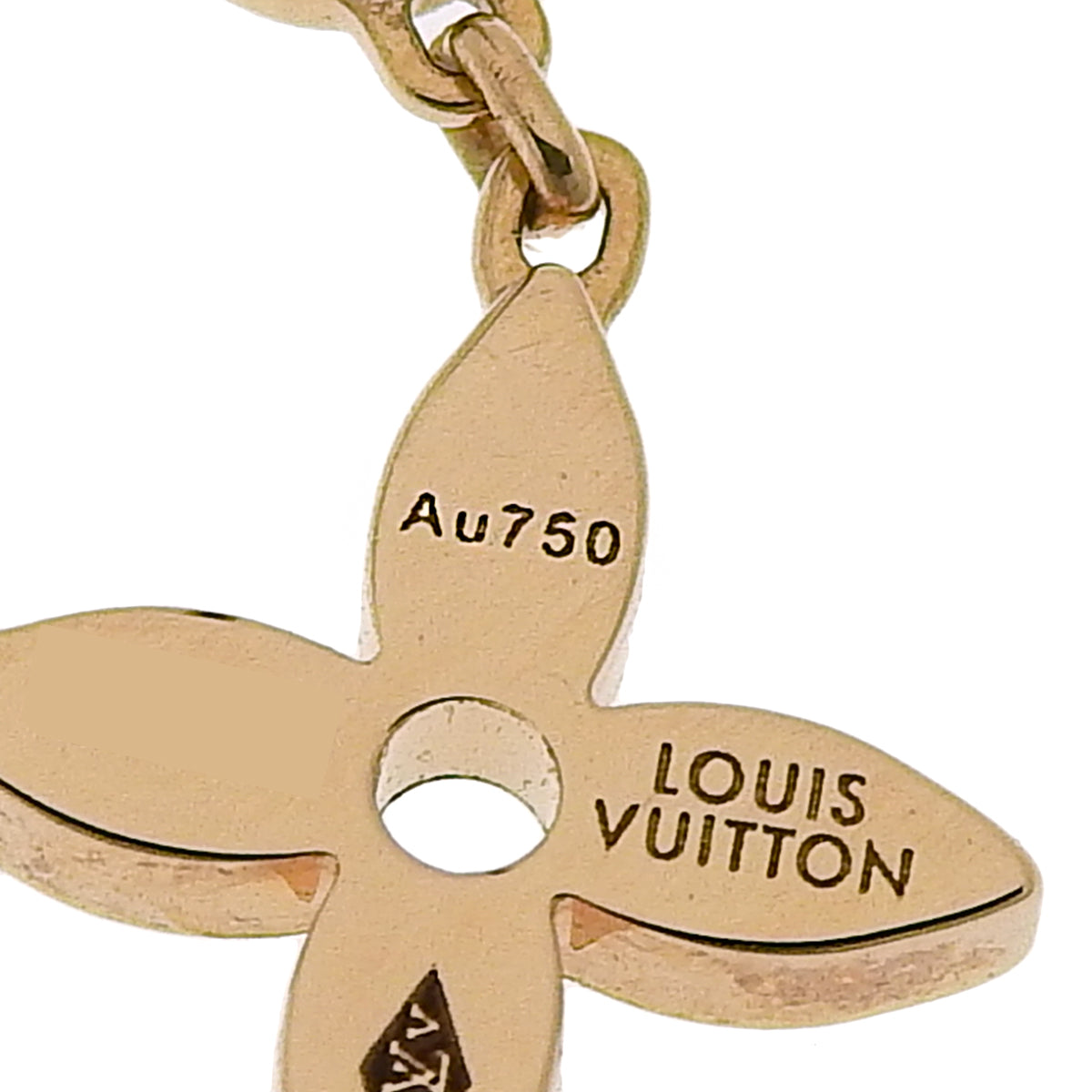 ピアス LV ピュス モノグラム ダイヤモンド ダイヤモンド K18 ピンクゴールド PG