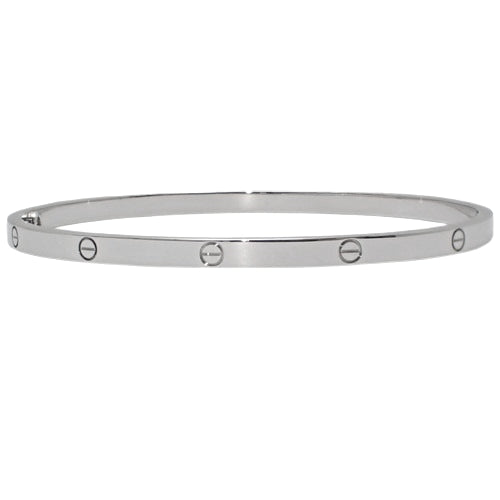 LOVE Bracelet Small K18 White Gold WG
