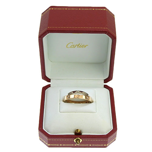 Be Love Ring Diamond K18 Pink Gold PG K18 White Gold WG