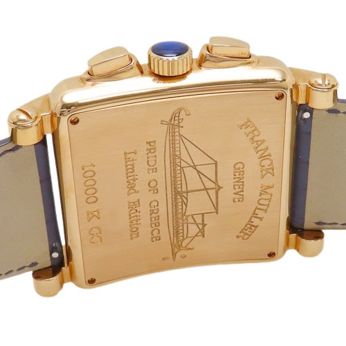 10000KCC Conquistador King 计时码表 PG/鳄鱼皮 自动 白色