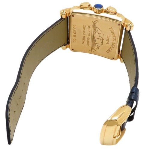 10000KCC Conquistador King 计时码表 PG/鳄鱼皮 自动 白色