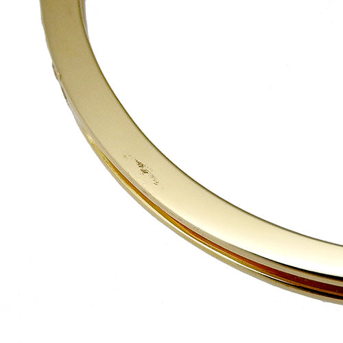 Diamond Hoop Earrings D0.50/D0.50 K18 Yellow Gold YG