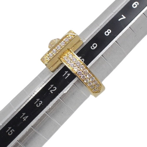 T One Ring with Diamond, D0.54, 18K Yellow Gold, YG