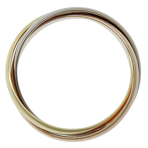 Trinity Ring, Yellow Gold (K18YG), White Gold (K18WG), Pink Gold (K18PG), Accessory, Jewelry