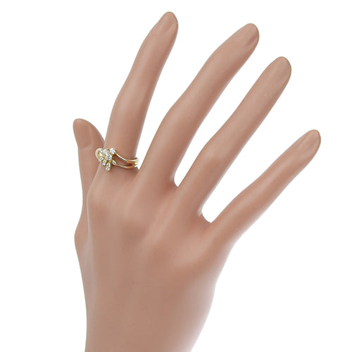 Diamond Ring D0.32 K18 Yellow Gold YG