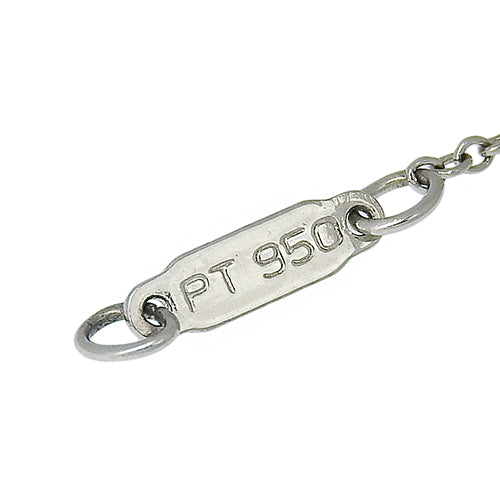 スモールクロス ネックレス ダイヤモンド Pt950プラチナ 11PD