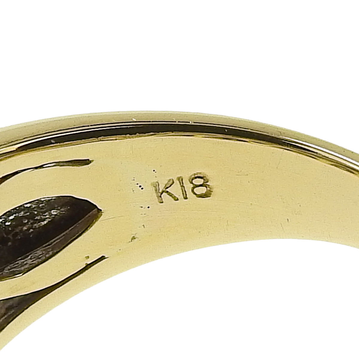 ダイヤモンド リング D0.58 K18 イエローゴールド YG