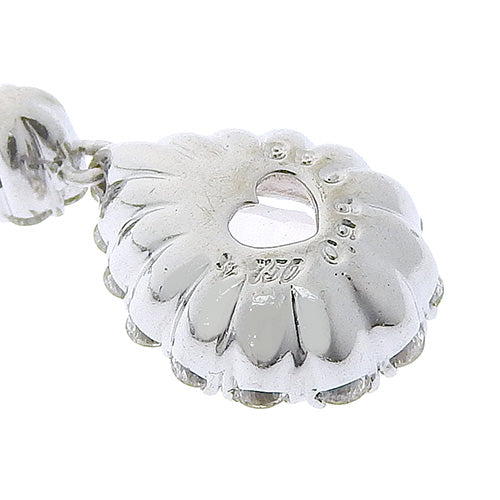 モルガナイト ダイヤモンド ネックレス モルガナイト/ダイヤモンド0.99/D0.33 K18 ホワイトゴールド WG