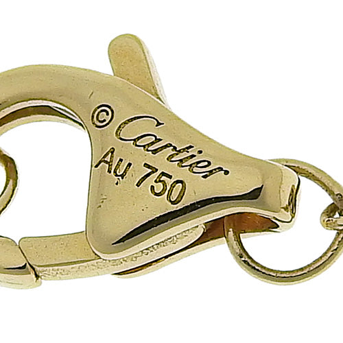 Amulet de Cartier 项链,18K 黄金镶嵌钻石和青金石。