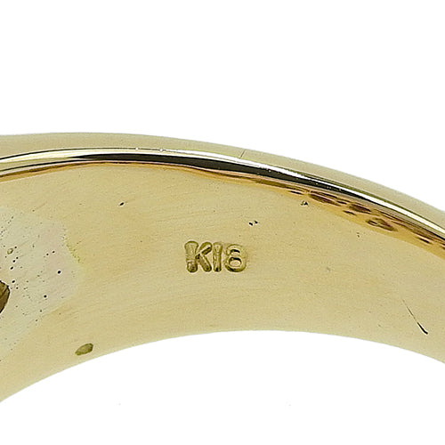 密镶红宝石和钻石戒指 R1.38/D1.50 K18 黄金 YG